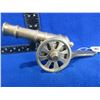 Image 3 : Vintage Replica Brass Cannon - Approx. 7 1/2" L x 3 1/4" W x 3 1/2" High