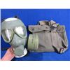 Image 1 : Yugoslavian M1 Gas Mask w/ Carry Pouch & 60 mm Filter Canister