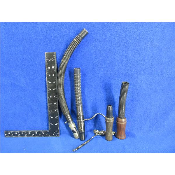 4 Game Calls - Primos Moose, Haydel's Elk Bugle, Lohman & Unknown