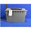 Image 1 : Plastic Ammo Box - 9 1/2" x 4" x 6 1/2" High