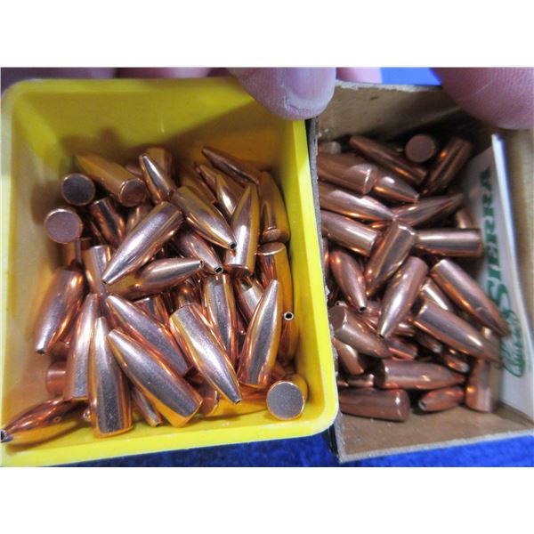 22 Cal. .224" Speer and Sierra Bullets - Box of 77, Box of 55