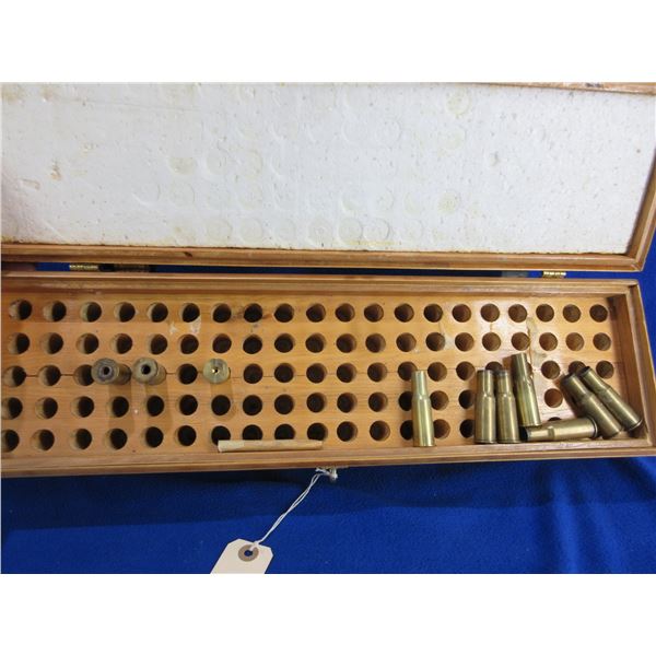 10 Brass Only - 577/450 Kynoch Unprimed with Wood Reloading Box