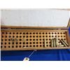 Image 1 : 10 Brass Only - 577/450 Kynoch Unprimed with Wood Reloading Box
