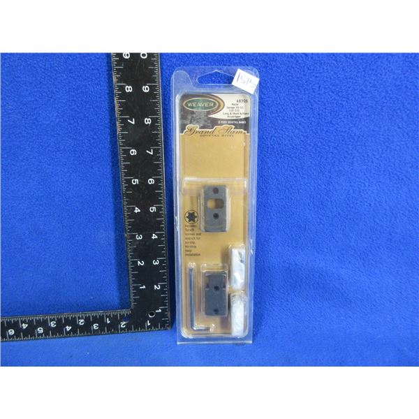 NEW - Weaver Grand Slam 2 Piece Dovetail Bases # 48906