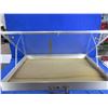 Image 1 : Aluminum Display Case with Tempered Glass - 34" x 22" x 3 1/8" - PICK UP ONLY