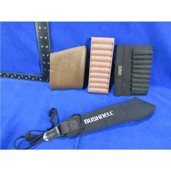 Sure-Grip & Sidekick Cartridge Carrier, Bushnell Strap & Slip-On Recoil Pad