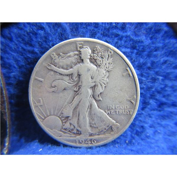 1946 USA "Walking Liberty Half Dollar" - .900 Silver