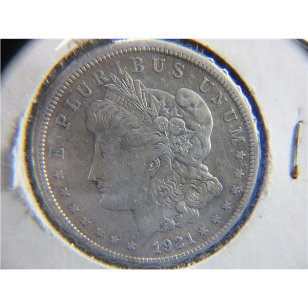 1921 USA One Dollar "Morgan Dollar" - .900 Silver