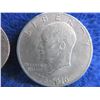 Image 7 : 6 - 1776-1976 USA One Dollar Coins "Eisenhauer Dollar" (Bicentennial)