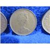 Image 6 : 4 United Kingdom 2 New Pence Coins - 1971 x 2, 1979, 1988