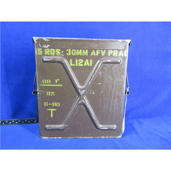 Metal Ammo Can - 12" x 5 1/2" x 13 1/2" High