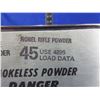 Image 2 : Nobel Rifle Powder 45 (Pick Up or Ship by UPS Only)