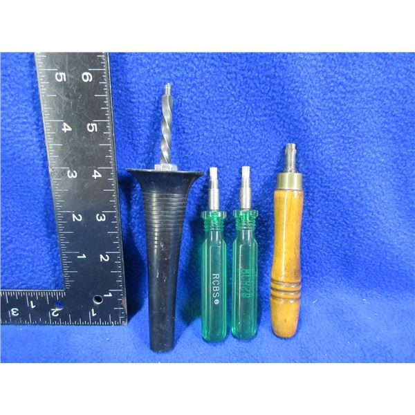 4 Assorted Primer Pocket Tools/Cleaners