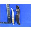 Image 2 : Vintage 10-5 Solingen Germany Fixed Blade Knife w/ Stag Handle