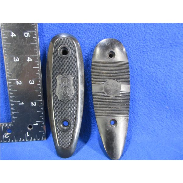 2 Butt Plates - Judd 2 7/8" C/C, Remington 3" C/C
