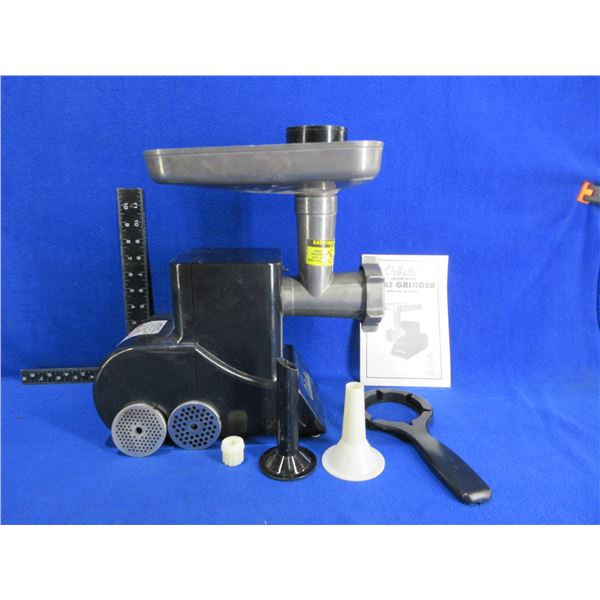 Cabela's Heavy Duty Meat Meat Grinder with Accessories and Instructions