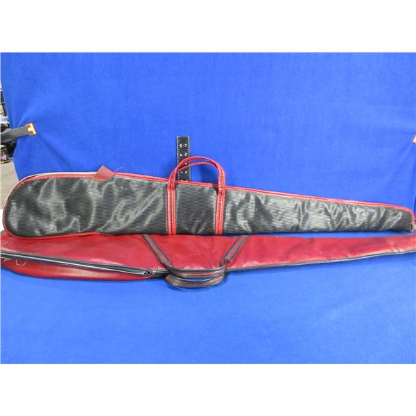 2 Soft Gun Cases - Playmaker 48", Unknown 48" (Has Broken Zipper)