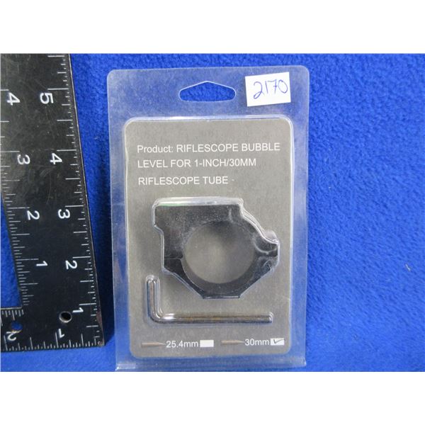NEW - 30MM Riflescope Bubble Level with Compass