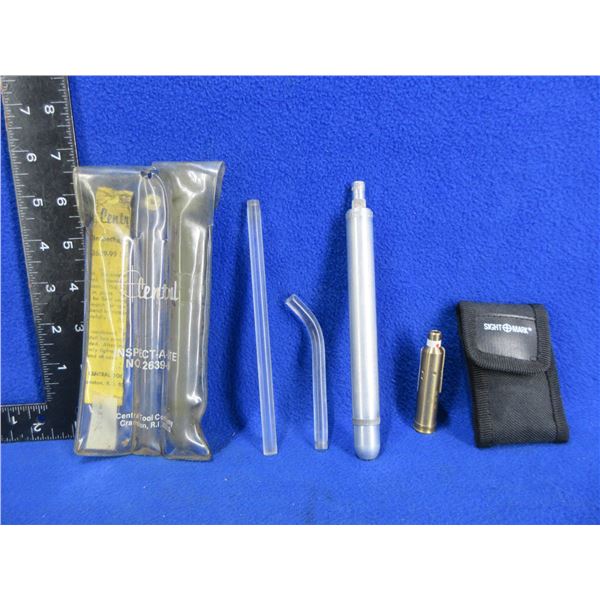 Central Inspect-A-Lite Bore Light & 264 Win. Mag Laser Bore Sight