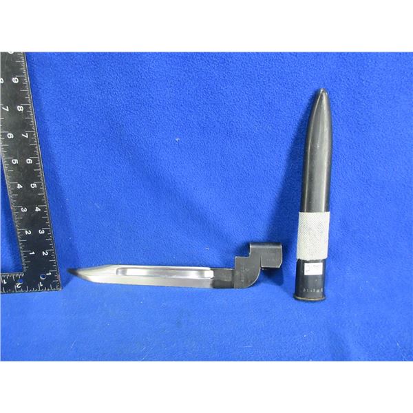 Lee Enfield No. 9 Mk I Bayonet with Scabbard - Serial # 316786