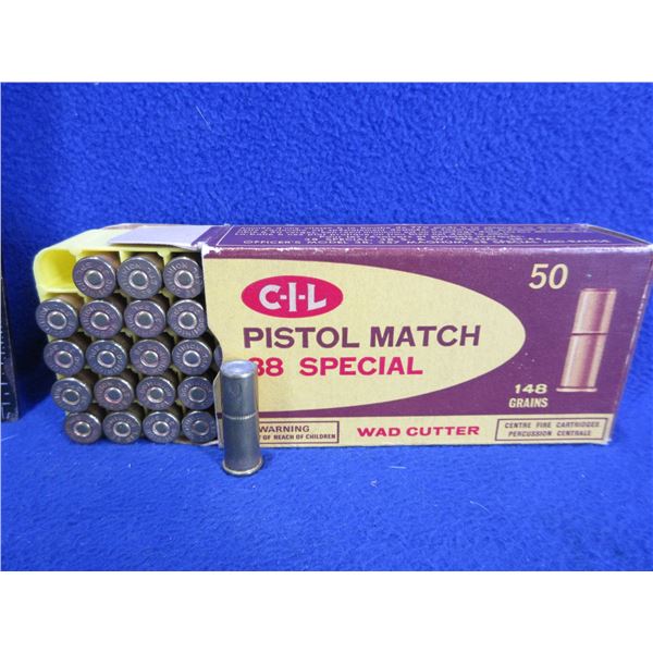 Collector Ammo - 38 Spl Wad Cutter (Pick Up or Ship by UPS Only)