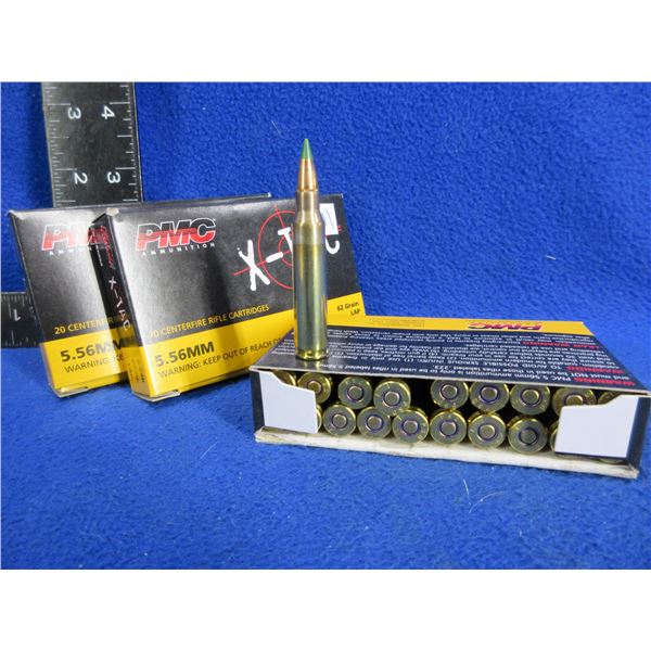 5.56MM 62gr LAP PMC X-Tac (Pick Up or Ship by UPS Only)