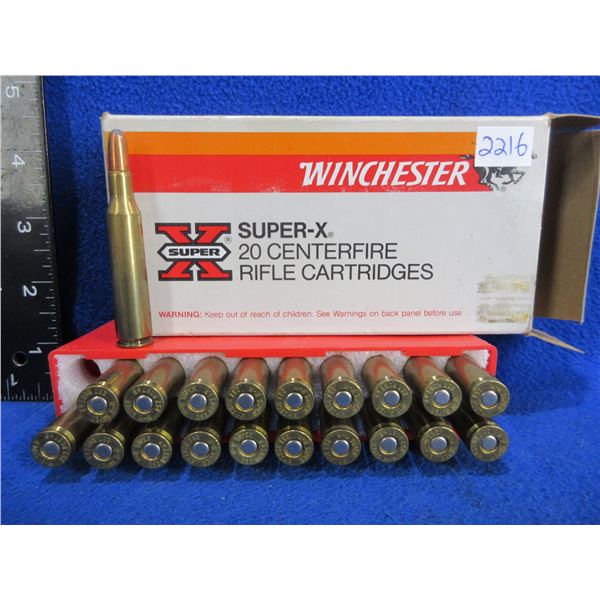 257 Roberts 117gr PP Winchester (Pick Up or Ship by UPS Only)