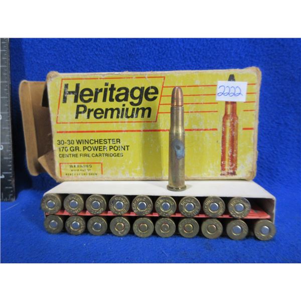 30-30 Win. Mixed Factory Cartridges (Pick Up or Ship by UPS Only)