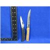 Image 1 : Outdoor Canada Folding Lock Blade Clip Knife & a Steak Knife