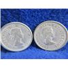 Image 6 : 4 Canadian 25 Cent Coins - .800 Silver - 1943, 1958, 1963, 1968