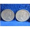 Image 6 : 6 United Kingdom One Pound Coins - 1983 x 5, 1985