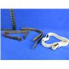 Image 1 : 3 Vintage Leather Rifle Slings - 1 is Broken (End is Missing)