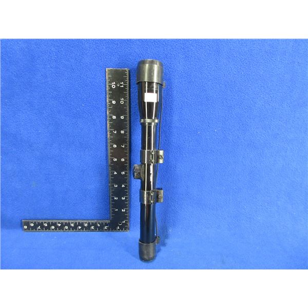 Bushnell Banner 4x20 Scope w/ Weaver 1" Rings & Lens Covers