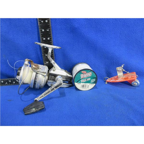 Sportfisher Ultra 550z Fishing Reel, Berkley Trilene & Deep Six Diver