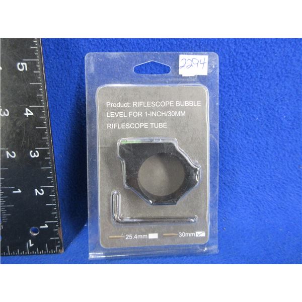 NEW - 30MM Riflescope Bubble Level with Compass