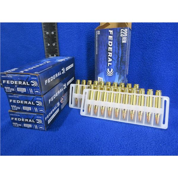 223 Rem. 50gr JHP Federal (Pick Up or Ship by UPS Only)