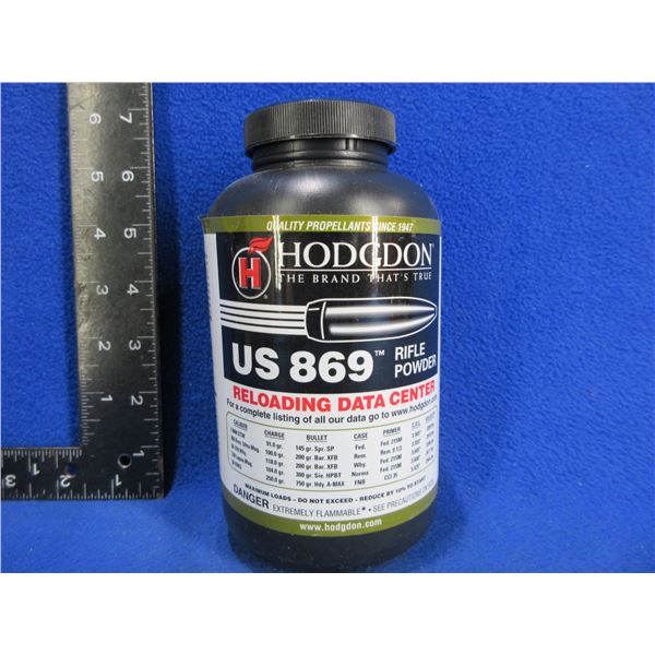 Hodgdon US 869 Rifle Powder (Pick Up or Ship by UPS Only)