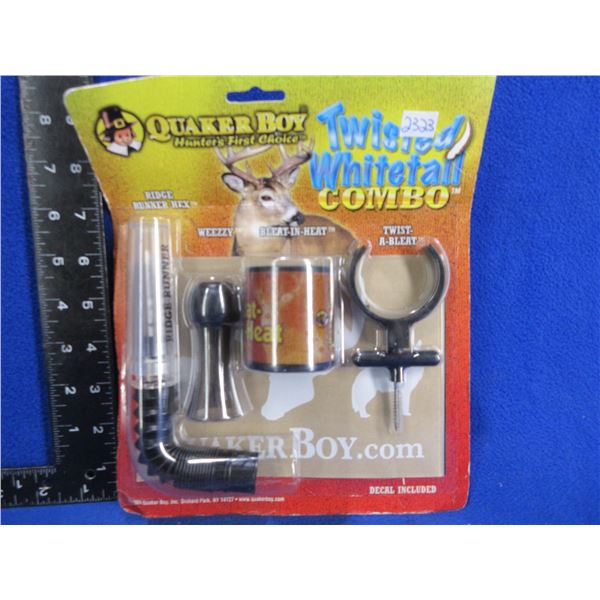 Quaker Boy Twisted Whitetail Combo Game Calls - New Old Stock