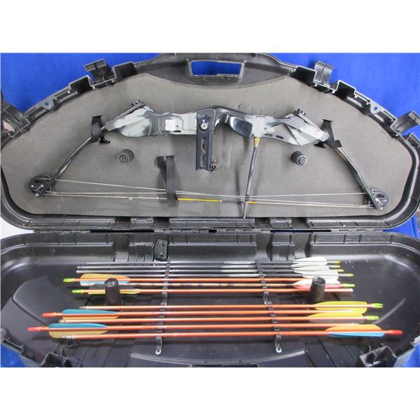 PSE Elite Series Graphite Compound Bow with Plano Hard Case