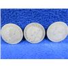 Image 5 : 3 Canadian 25 Cent Coins - "George V" .925 Silver - 1919 x 2, Date Illegible