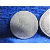 Image 6 : 3 Canadian 25 Cent Coins - "George V" .925 Silver - 1919 x 2, Date Illegible
