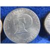 Image 11 : 6 - 1776-1976 USA One Dollar Coins "Eisenhauer Dollar" (Bicentennial)