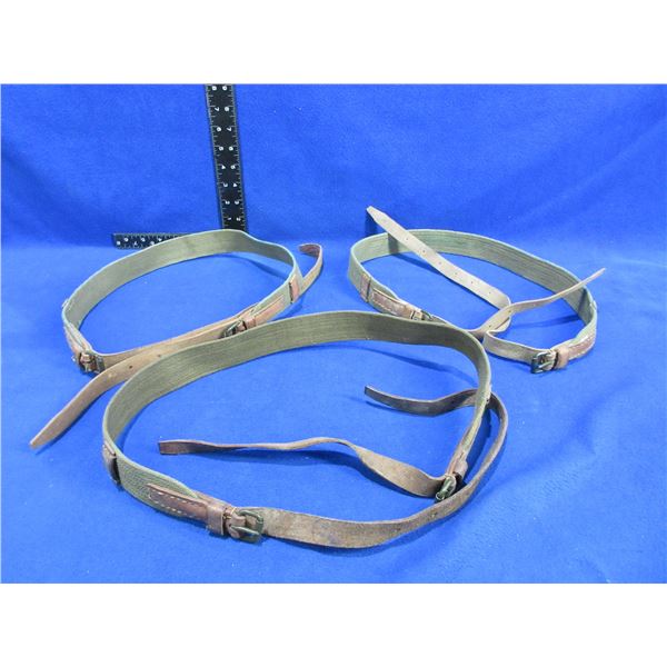 3 European Leather Slings