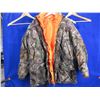 Image 1 : Natural Habitat Reversible Realtree AP Camo/Orange Jacket - Size Medium