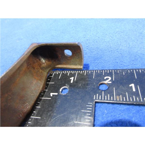 Winchester Crescent Metal Butt Plate - Possibly 1885 - 4 1/4" x 1 9/16"