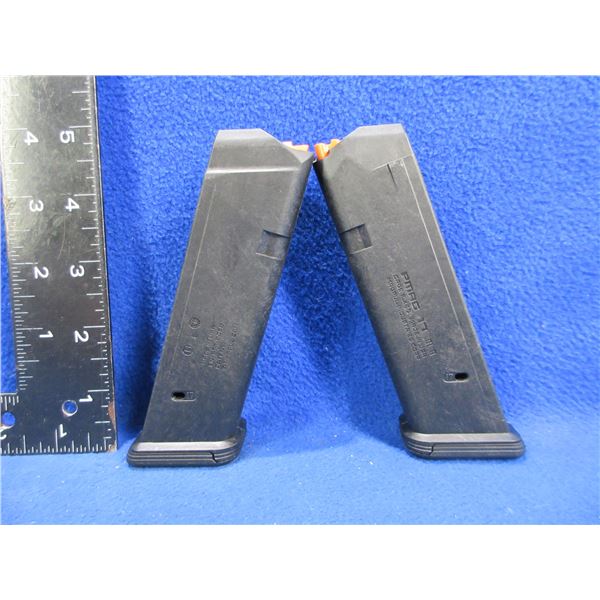 9MM Magpul PMAG 17 GL9 Glock - 17 Round Magazines - Pinned to 10