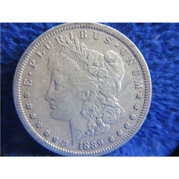 1889 USA One Dollar "Morgan Dollar" - .900 Silver