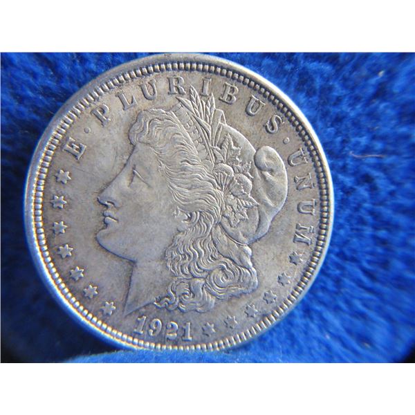 1921 USA One Dollar "Morgan Dollar" - .900 Silver