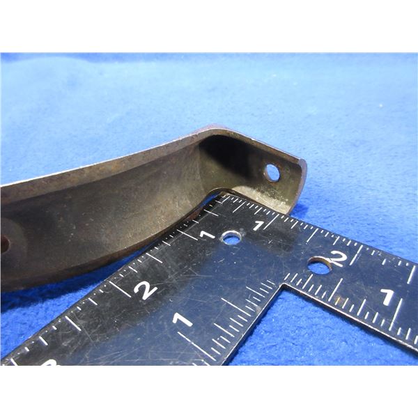 Winchester Crescent Metal Butt Plate - Possibly 1885 - 4 1/4" x 1 1/2"