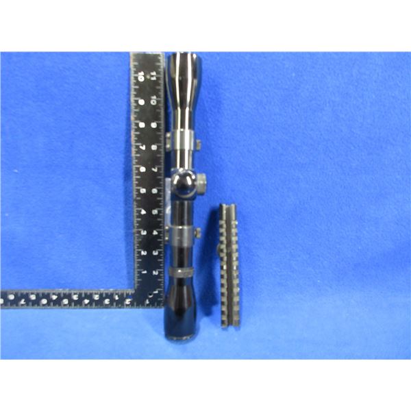 Bushnell Banner 4x32 Scope with Weaver 1" Rings & Base